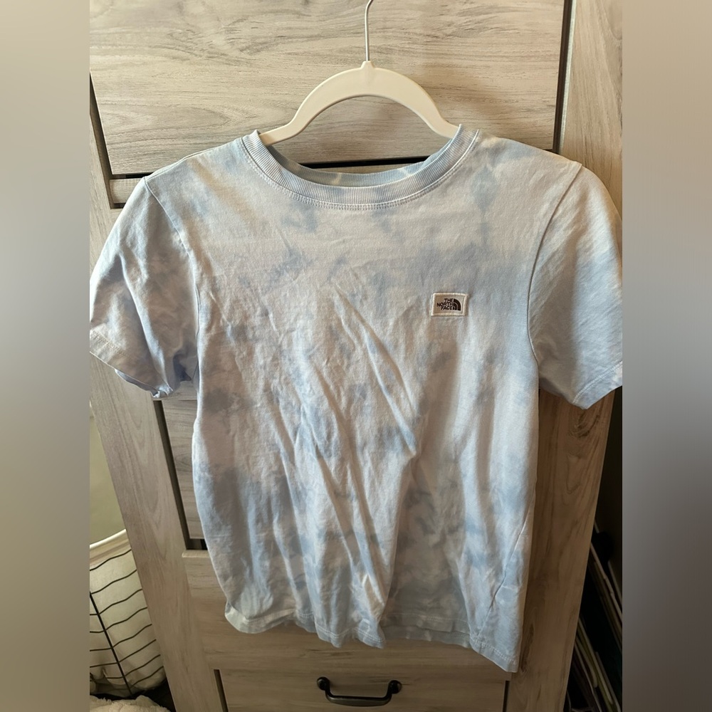 tie-dye Northface T-shirt